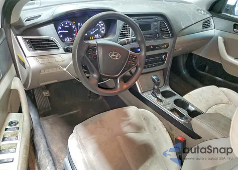 2017 Hyundai Sonata Se z USA, uszkodzony, nr VIN 5NPE24AF9HH444387